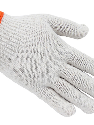 Thread gloves, made of high quality recycled cotton;