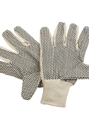 pvc dotted glove cotton work gloves